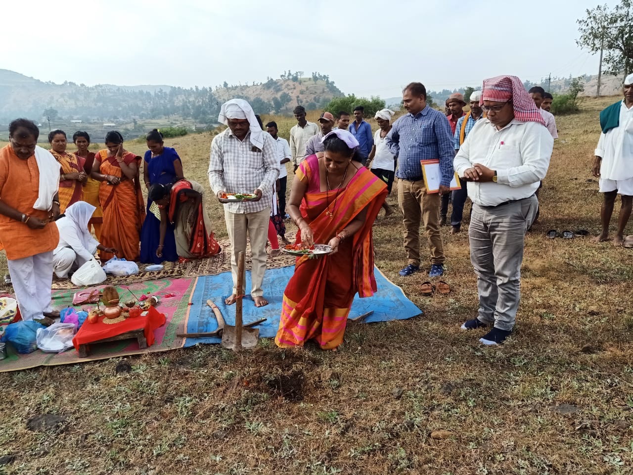 આરોગ્ય કેન્દ્રનું ભૂમિપૂજન કરાયું