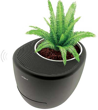 air purifier flower bin