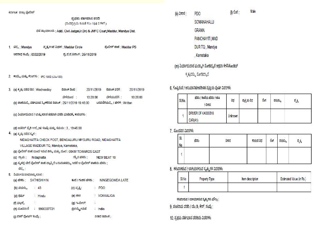 FIRs filed Against Home Minister Bommai Car Driver