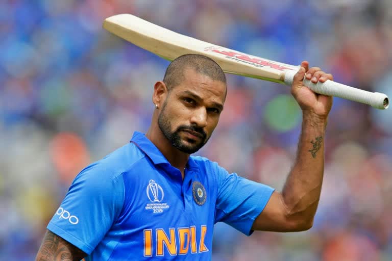 Injured Dhawan out of West Indies T20Is