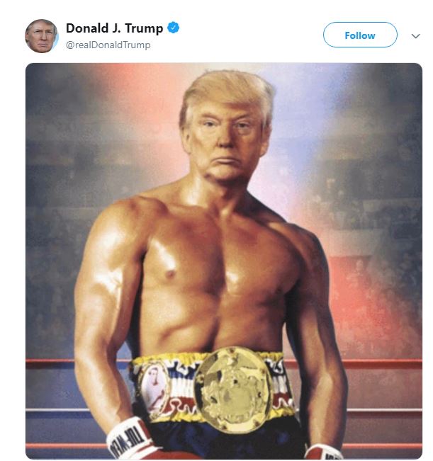 trump-tweets-doctored-image-showing-himself-as-rocky-balboa