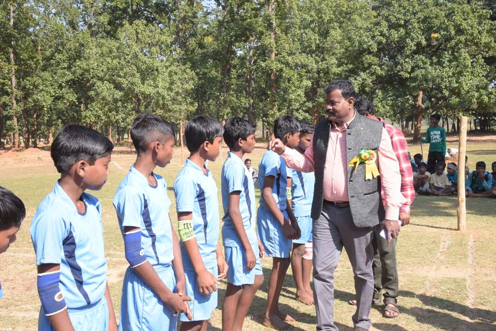 school level sports competition started in kondagaon