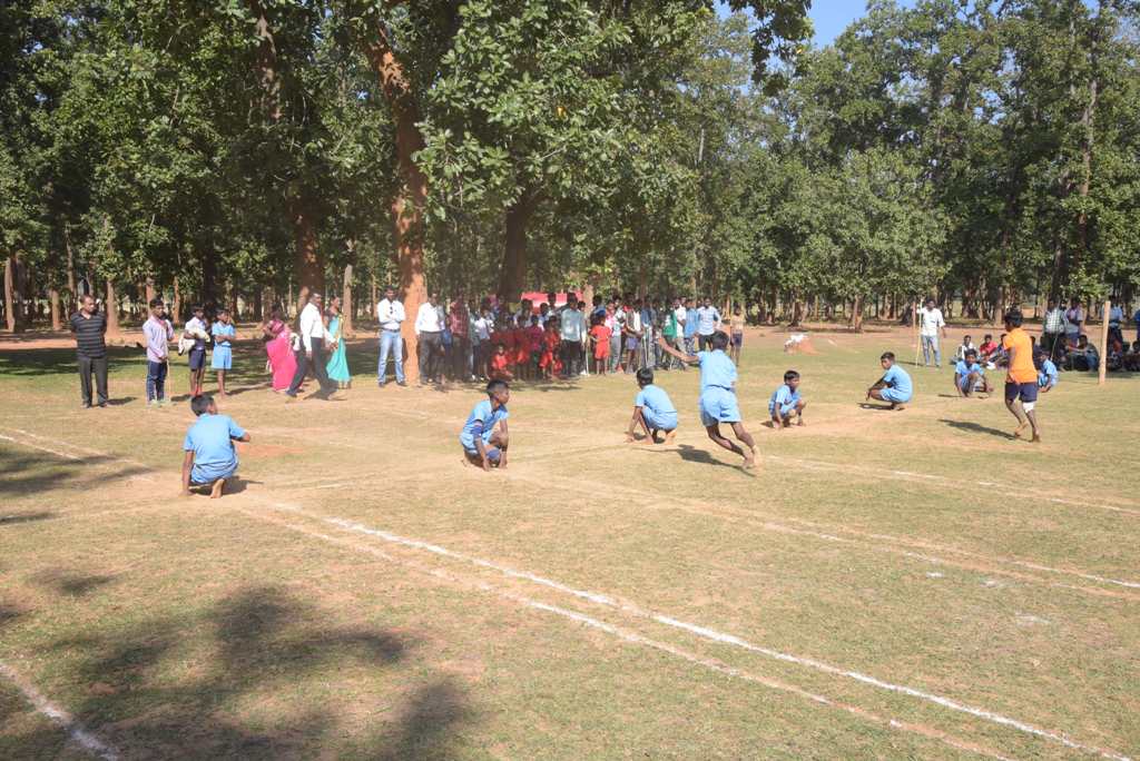 school level sports competition started in kondagaon