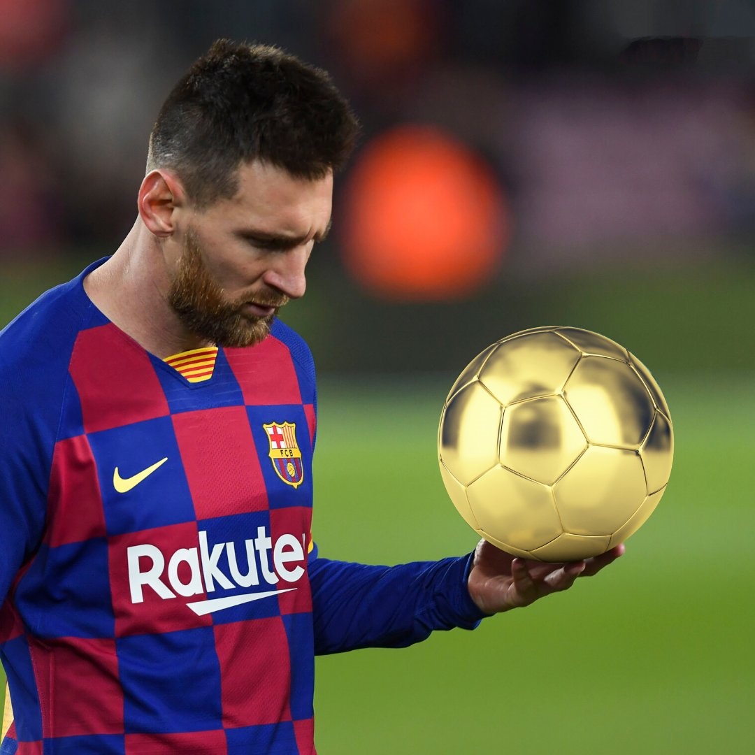 argentine star lionel messi got bgallon dOr 2019 for the sixth time from France Football