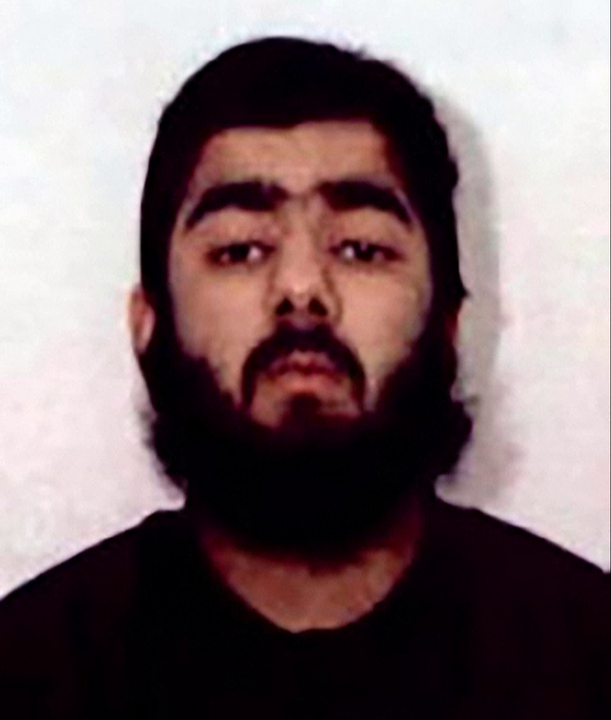 This undated photo provided by West Midlands Police shows Usman Khan.