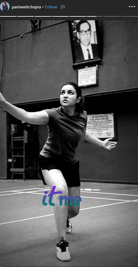 Parineeti Chopra, Parineeti Chopra news, Parineeti Chopra updates, parineeti saina training, saina, saina shooting start