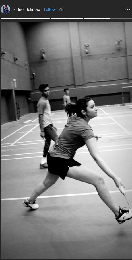 Parineeti Chopra, Parineeti Chopra news, Parineeti Chopra updates, parineeti saina training, saina, saina shooting start