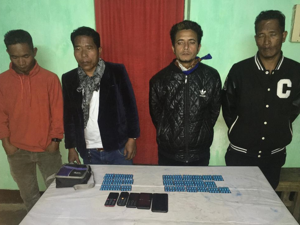 Drugs With 6 salesmen Arrested By police At Dimahasao