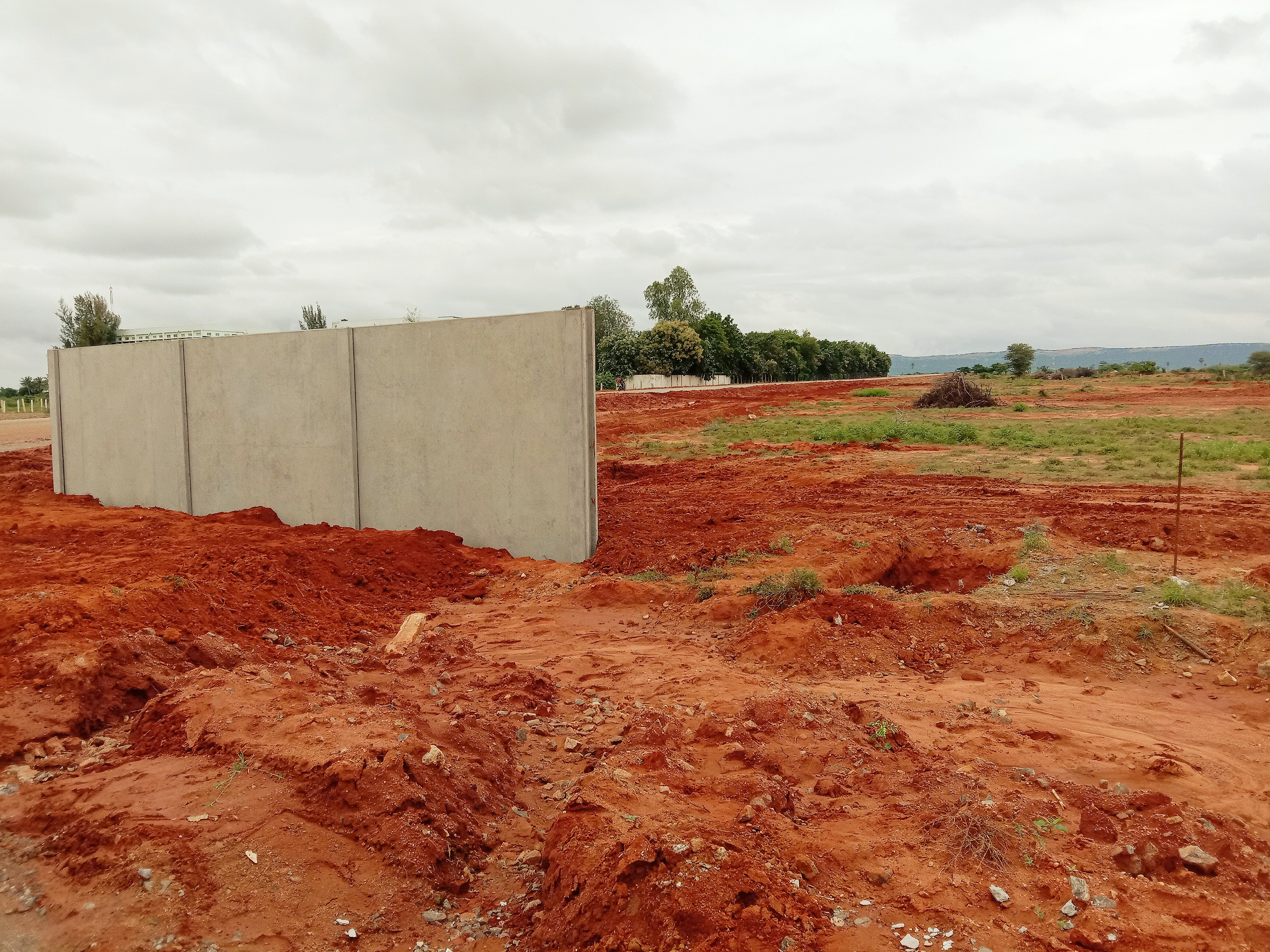 Work on construction of Madurai AIIMS Hospital