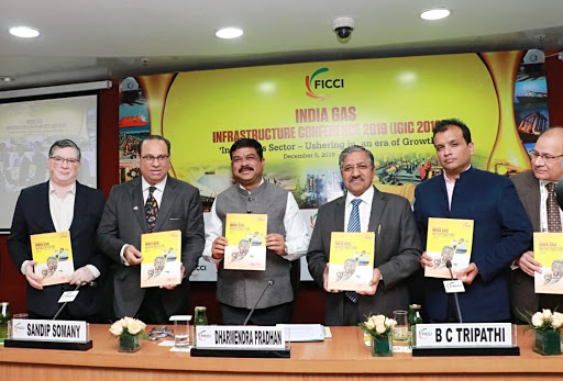 Dharmendra Pradhan at a FICCI conference in New Delhi