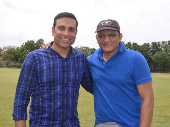 Mohammad Azharuddin stand