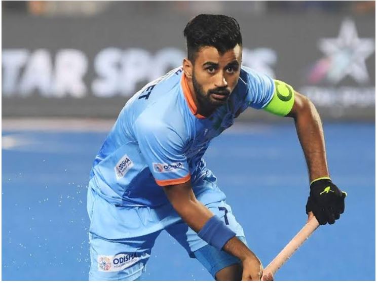 India Hockey captain Manpreet Singh