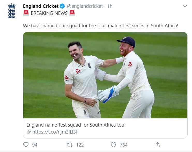 England cricket