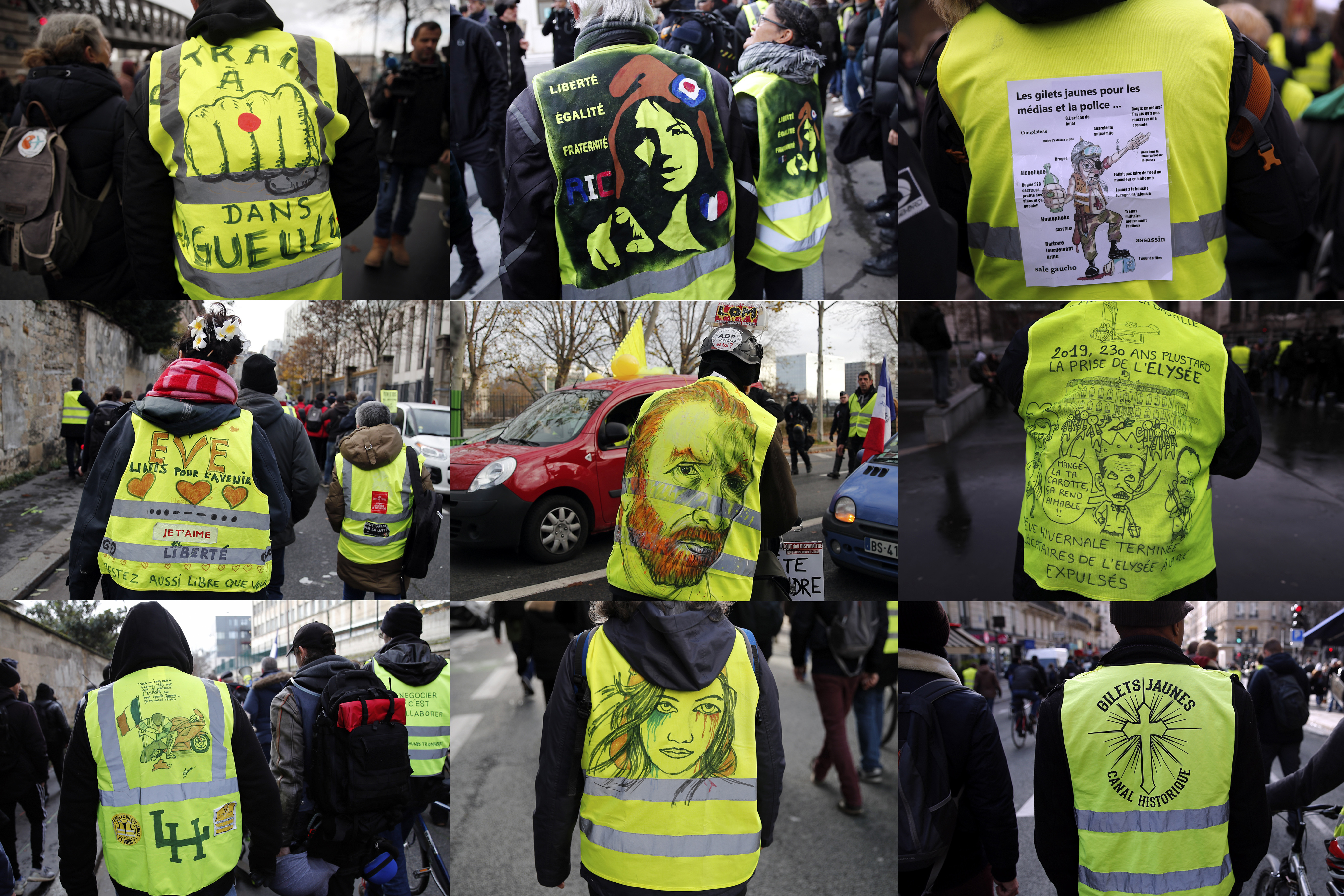 Yellow vest protest