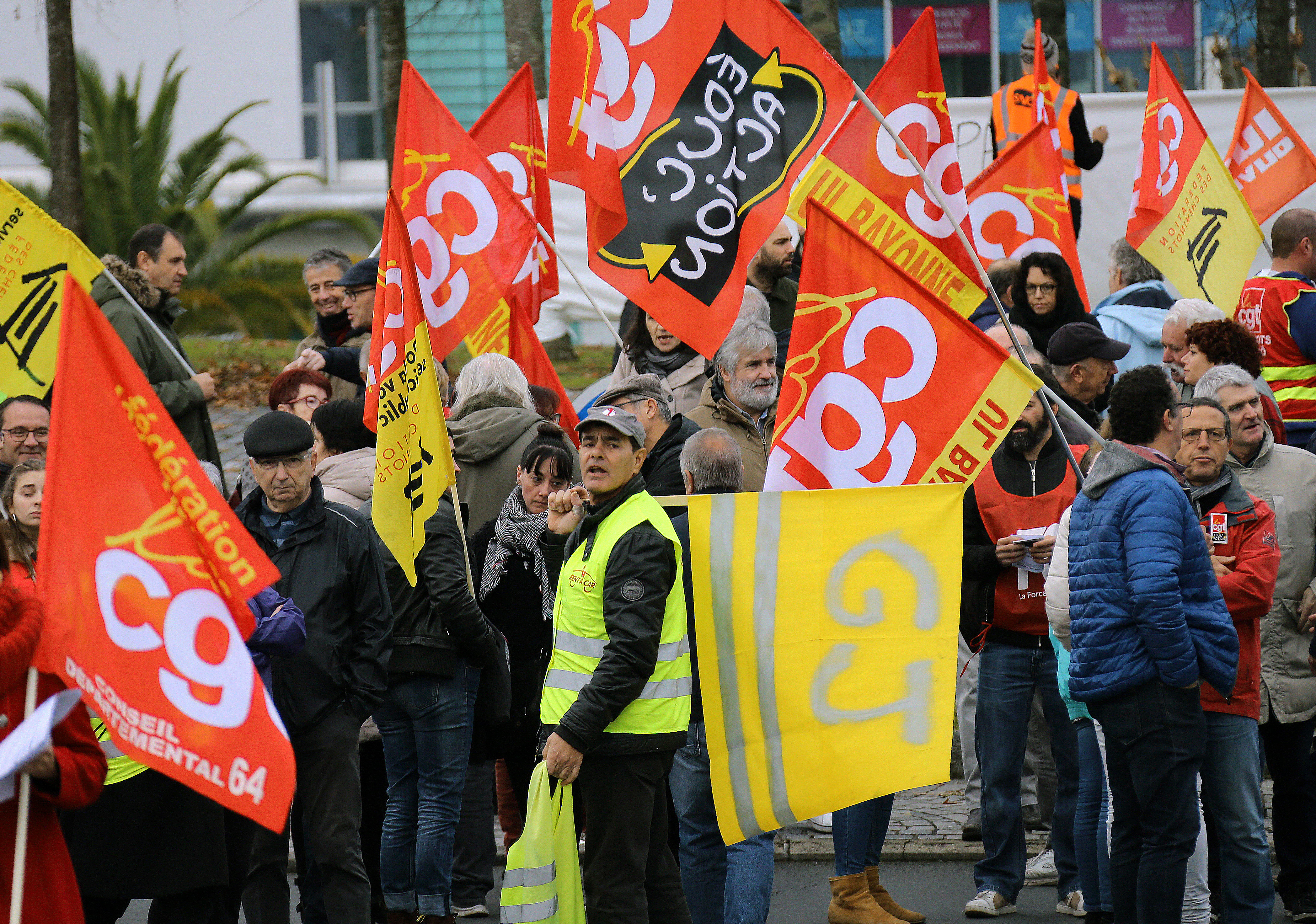 Yellow vest protest