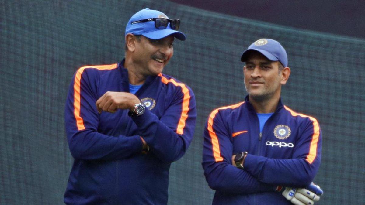 Ravi Shastri, MS Dhoni, KL Rahul, Rishabh Pant