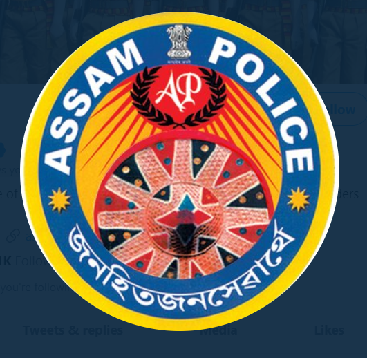 Assam Police thanked people for following the spirit of the law