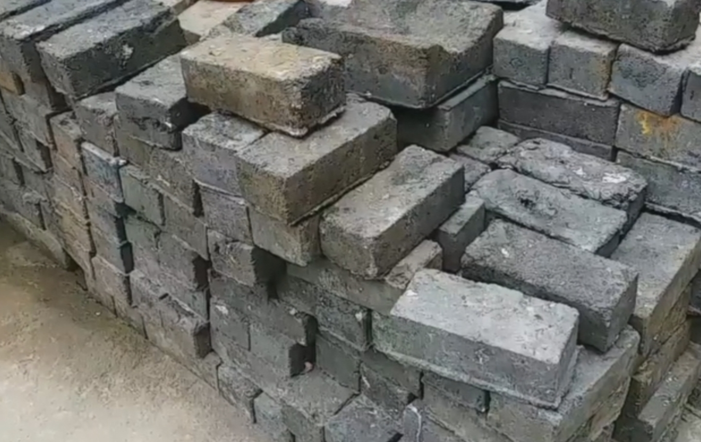 Bricks and tiles made from plastic at Baru Sahib in  Sirmaur district of Himachal Pradesh