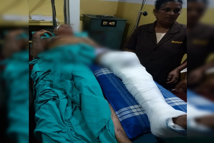 elephant attack on man in kodagu