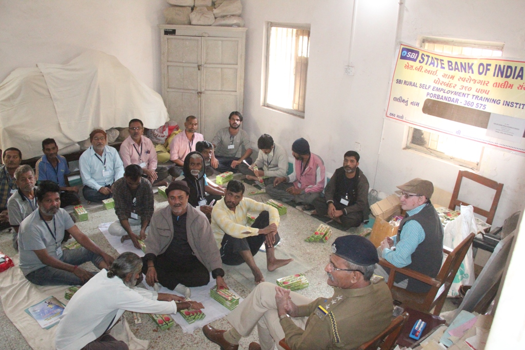 prisoners get training of making fragrance stick