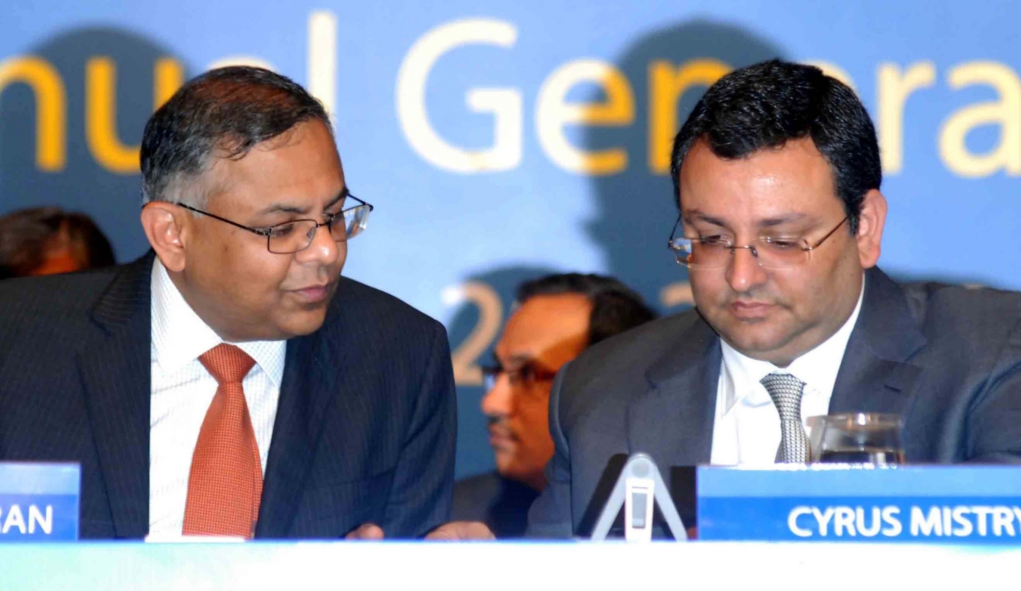 File Image: N Chandrasekaran (left) and Cyrus Mistry