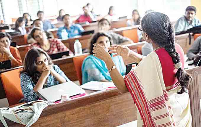 the higher education system in India still lags behind the standards of the world's best universities