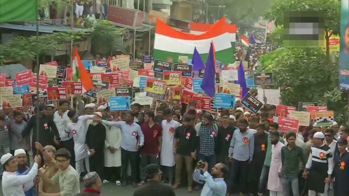 Anti-CAA protest in Maharashtra