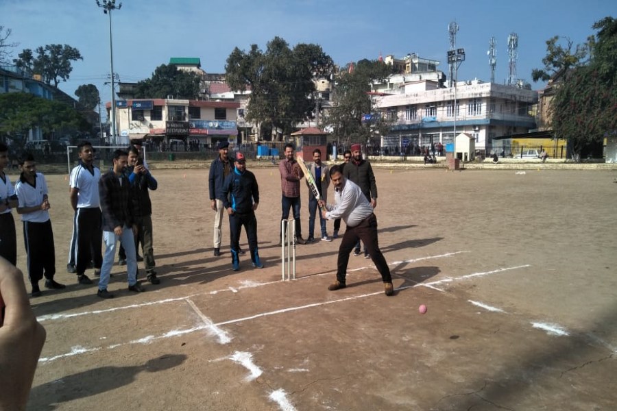 Cricket competition organized in Nahan