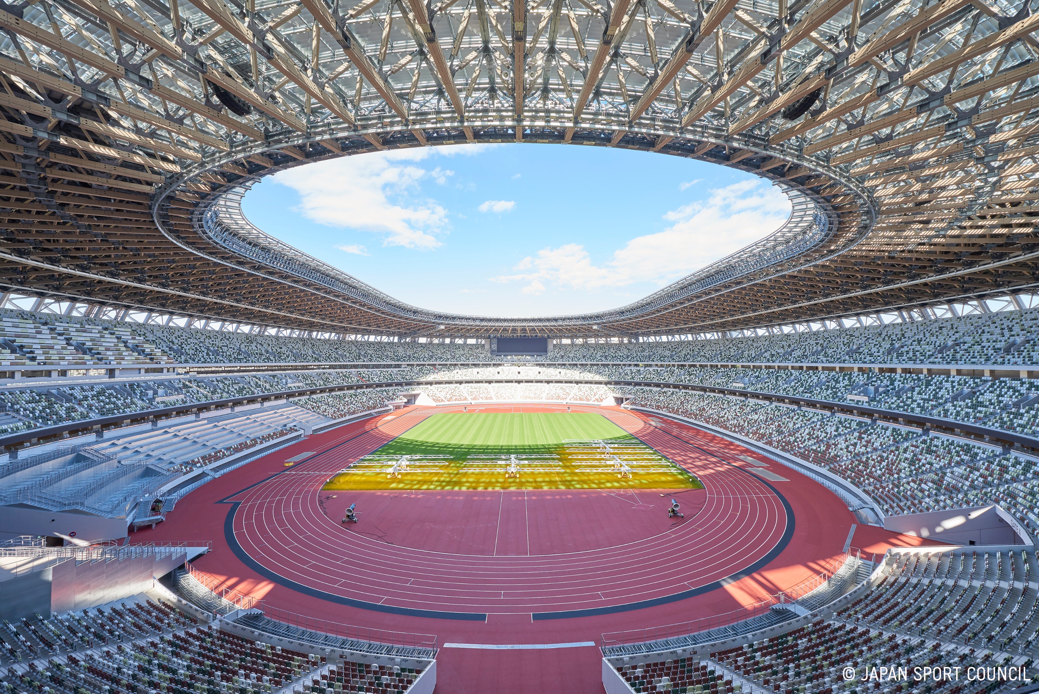 Tokyo 2020: Olympic stadium officially opened.. attracted very much