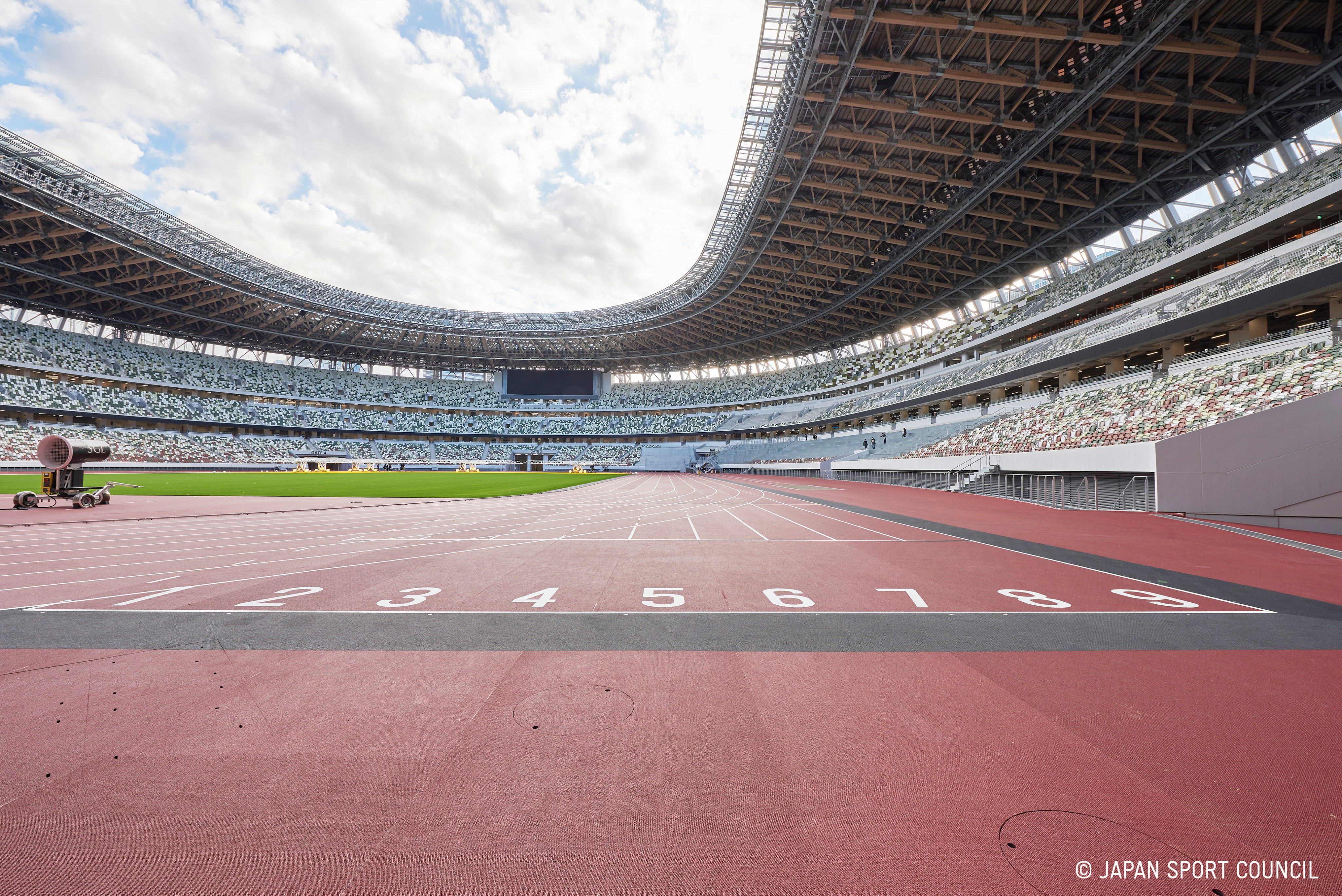 Tokyo 2020: Olympic stadium officially opened.. attracted very much