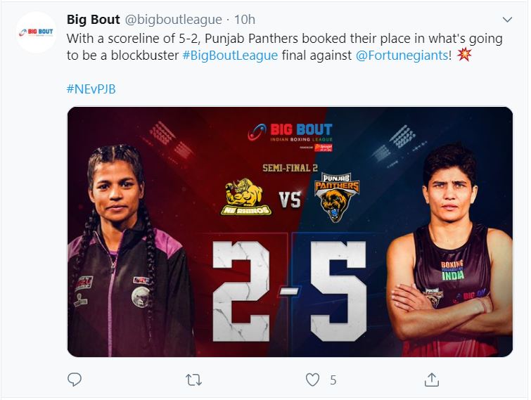 Punjab Panthers beat NE Rhinos