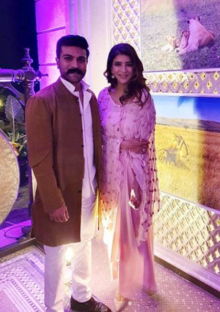 samantha apprecaite to the ramcharan  about his wild life photography