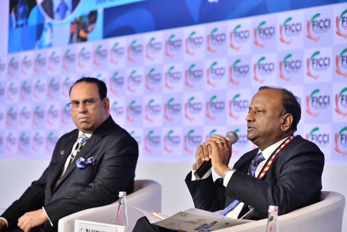 SBI Chairman Rajnish Kumar at the 92nd Annual Convention of industry chamber FICCI.