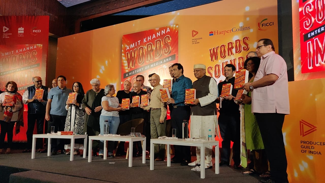 Star-studded launch for Amit Khanna's book