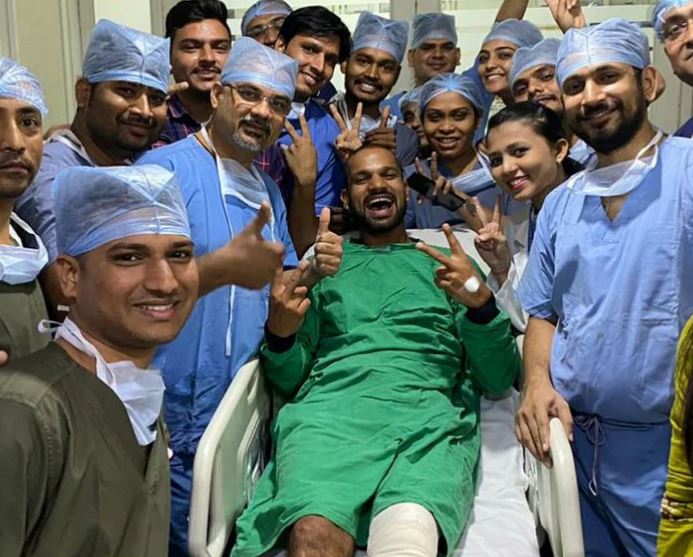 Jaspith Bumrah and Sikhar Dhawan