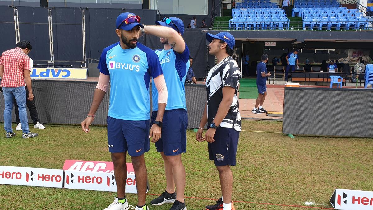 Jaspith Bumrah and Sikhar Dhawan