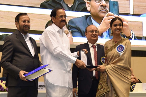 National award for keerthy suresh