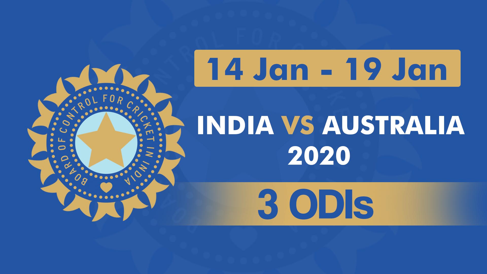 India vs Australia 2020