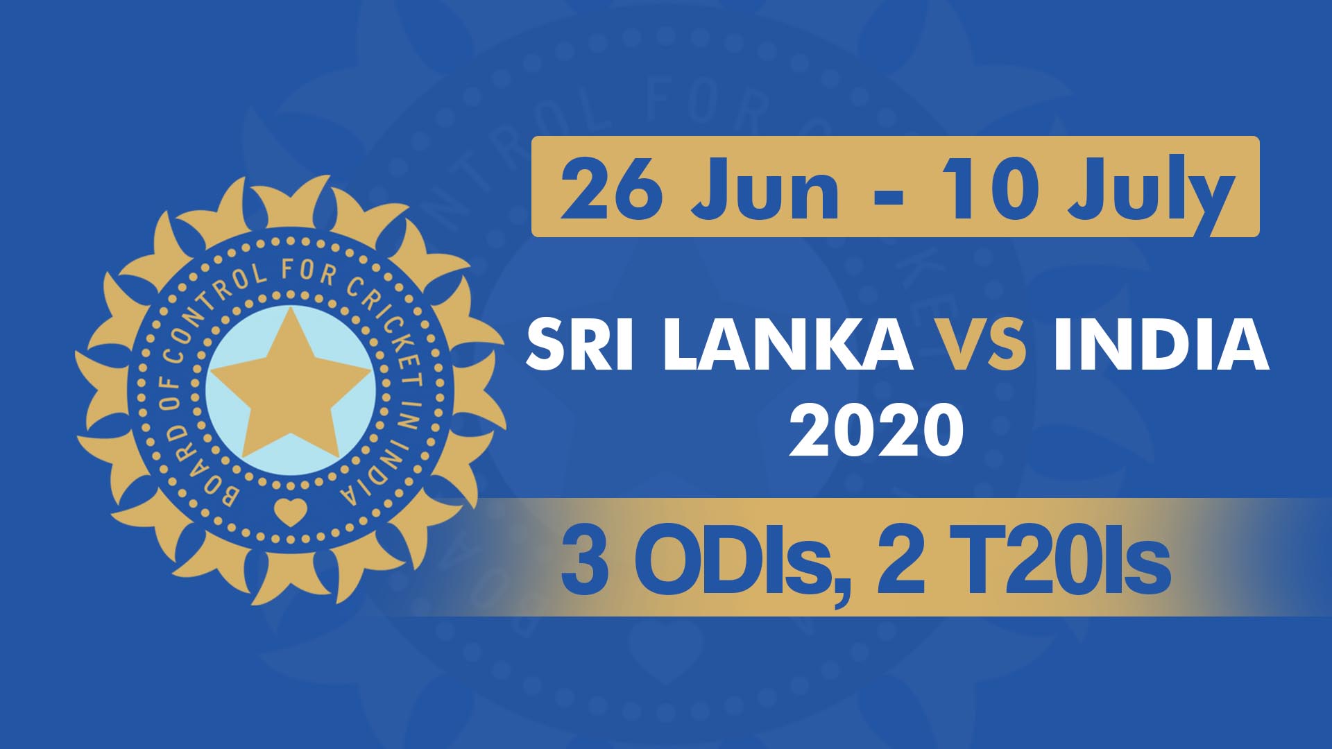 Sri Lanka vs India 2020