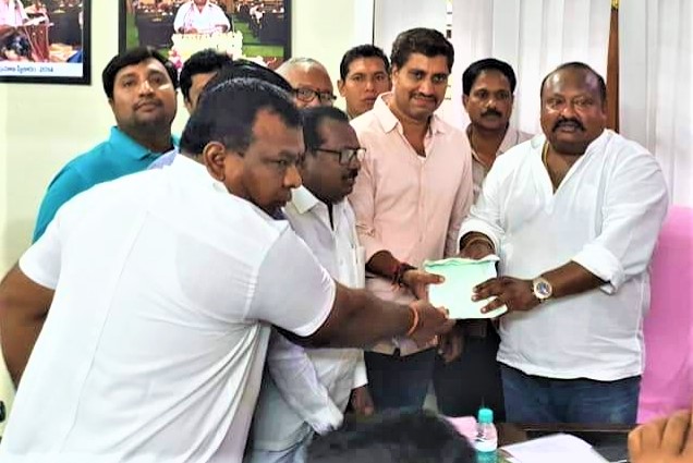 donation for venkatewara bramhostavalu at karimnagar