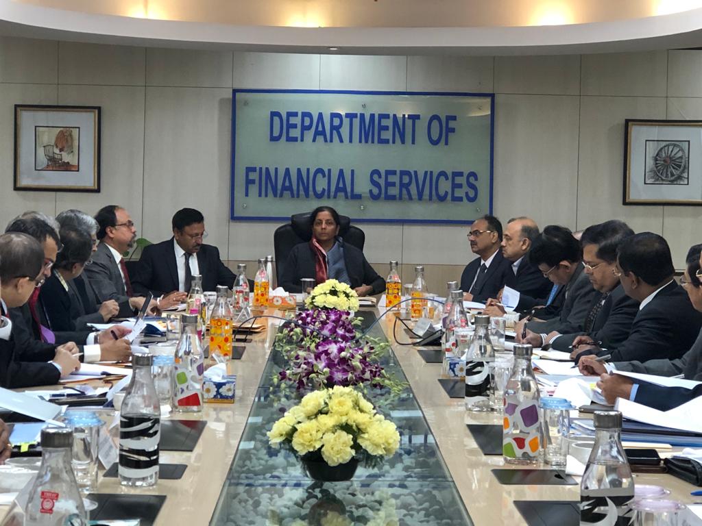 FM meeting the chiefs of public sector banks