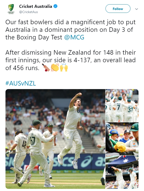 boxing day test