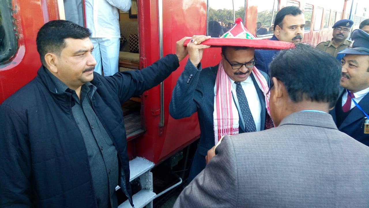 Murkongselek railway station project inauguration