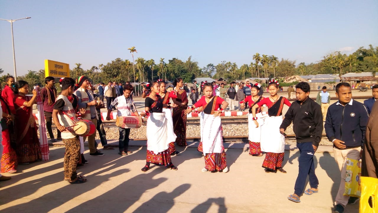 Murkongselek railway station project inauguration