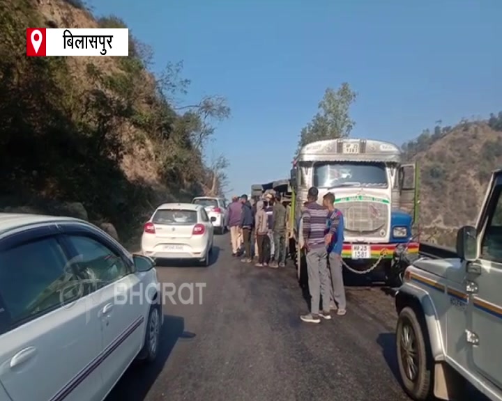 bus accident in bilaspur