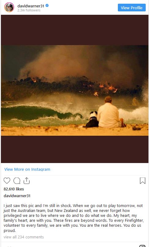 #bushfiresAustralia