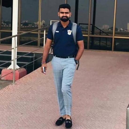 Ticket Collector Himanshu Sangwan in cricket