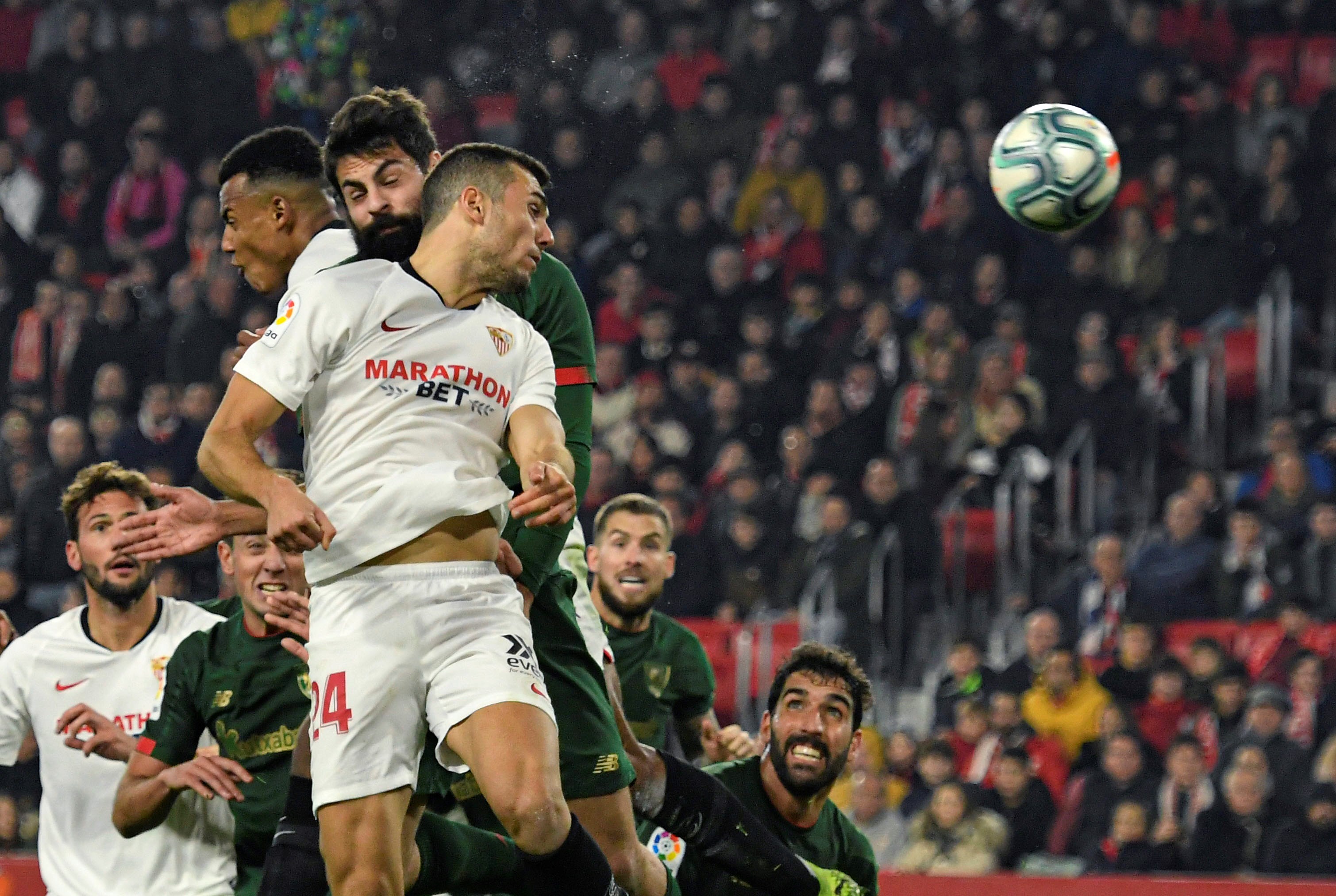 Sevilla held by Athletic Bilbao 1-1 in LA Liga encounter