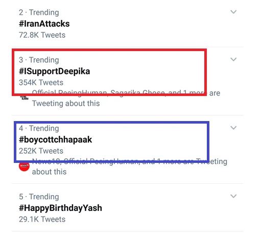 #Boycottchhapaak