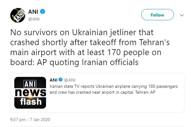 ukraine plane crash, 170 dead